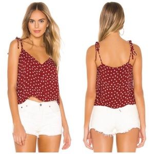 Amuse Society Beach Vida Bling Button top